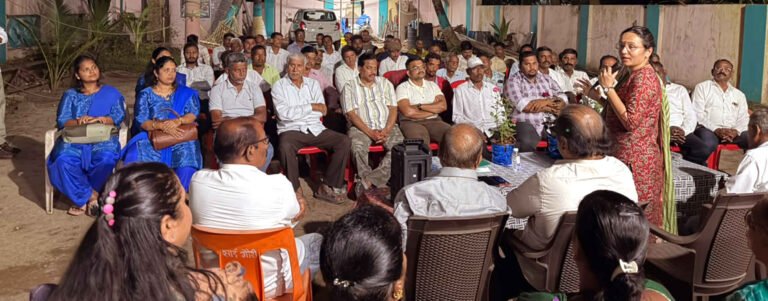 शेकापचा रायगडात एल्गार; स्मार्ट मीटरविरोधात जनजागृती दौऱ्याला जनतेचा उत्स्फूर्त प्रतिसाद