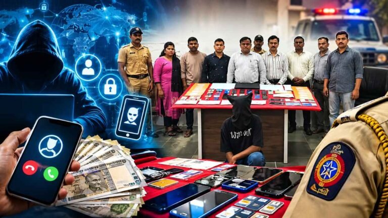 सायबर ठगांच्या मुसक्या आवळत रायगड पोलिसांनी पुन्हा सिद्ध केली खाकीची जरब!