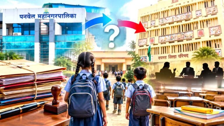शाळा महापालिकेची, शिक्षक जिल्हा परिषदेचे; प्रशासकीय लालफितीच्या कारभाराचा नवा तमाशा! 