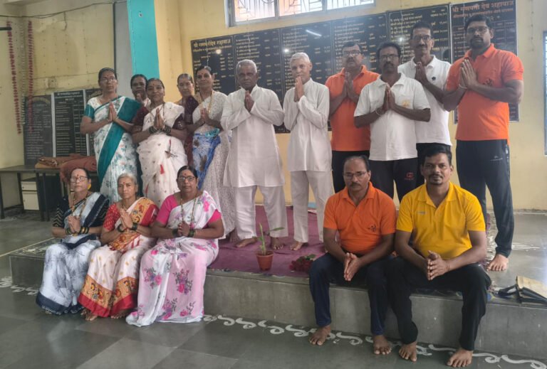 लायन्स क्लब पोयनाडतर्फे शहाबाज येथे विशेष योग व आरोग्य मार्गदर्शन शिबिराचे आयोजन